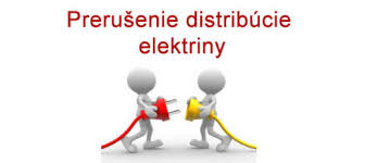 odstávka el. energie 