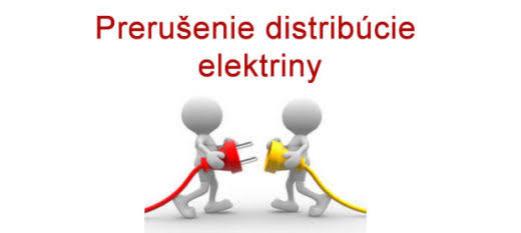 odstávka el. energie 